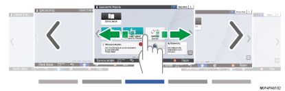 Εικόνα οθόνης πίνακα χειρισμού