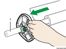 Paper holder illustration