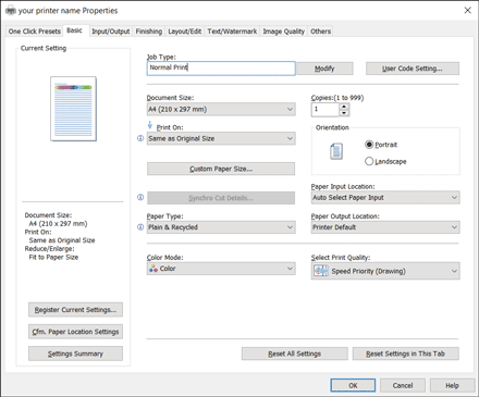 Driver screen illustration