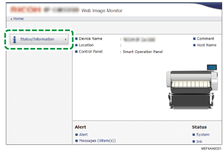 Web browser screen illustration