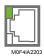 Gigabit Ethernet port illustration