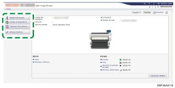 Ilustración de la pantalla del navegador web