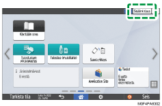 Käyttöpaneelin näyttö