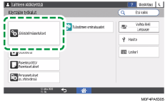 Käyttöpaneelin näyttö
