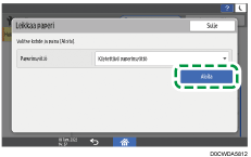Käyttöpaneelin näyttö