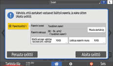 Käyttöpaneelin näyttö