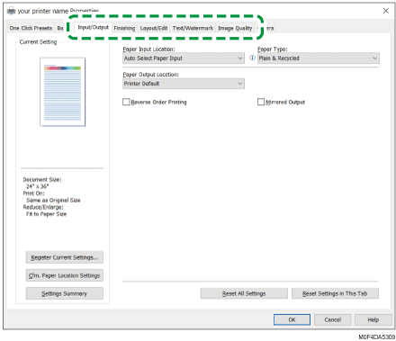 Kuva ohjaimen näytöstä