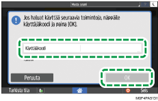 Käyttöpaneelin näyttö