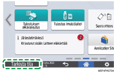 Käyttöpaneelin näyttö