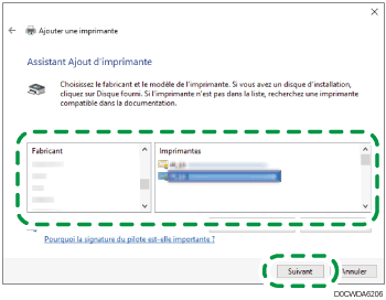 Illustration de l'écran Pilote