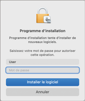 Illustration de l'écran Pilote