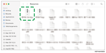Illustration de l'écran Pilote