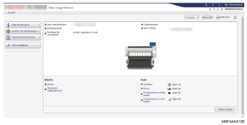 Illustration de l’écran du navigateur Web