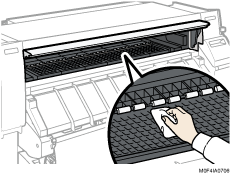 Illustration du capot avant