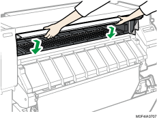 Illustration du capot avant