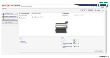 Illustration de l’écran du navigateur Web