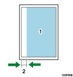 Illustrazione del margine sinistro