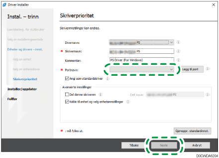 Illustrasjon av driverinstallasjon