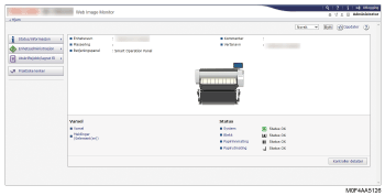 Skjermillustrasjon for nettleser