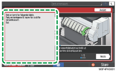 Illustrasjon av betjeningspanelet