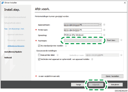 Illustratie van installatieprogramma van stuurprogramma
