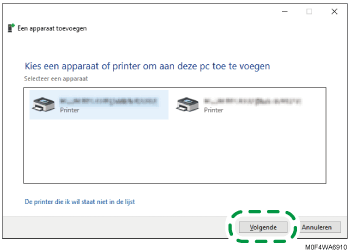 Illustratie stuurprogrammascherm
