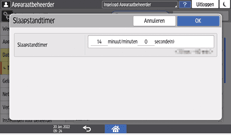 Afbeelding van bedieningspaneel