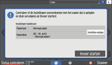 Afbeelding van bedieningspaneel