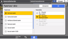Afbeelding van bedieningspaneel