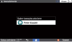 Afbeelding van bedieningspaneel