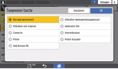 Afbeelding van bedieningspaneel