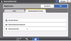 Afbeelding van bedieningspaneel