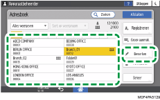 Afbeelding van bedieningspaneel