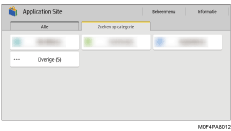 Afbeelding van bedieningspaneel