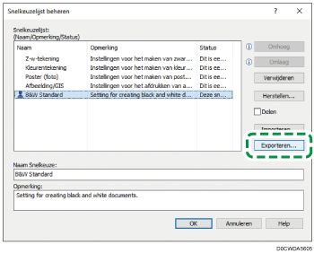 Illustratie stuurprogrammascherm