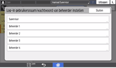 Afbeelding van bedieningspaneel