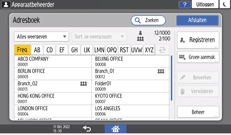 Afbeelding van bedieningspaneel