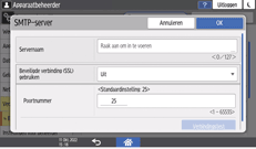 Afbeelding van bedieningspaneel