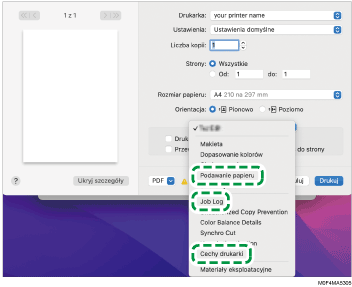 Ilustracja ekranu sterownika