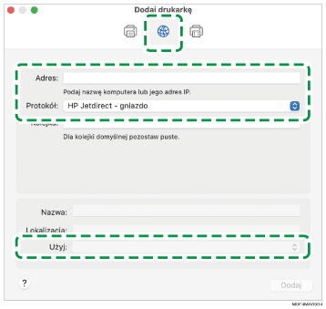 Ilustracja ekranu sterownika