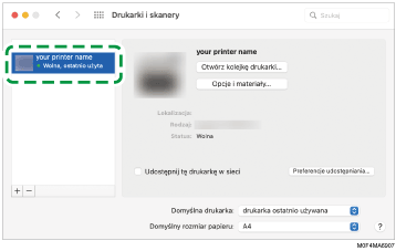 Ilustracja ekranu sterownika