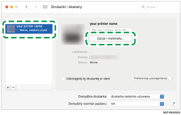 Ilustracja ekranu sterownika