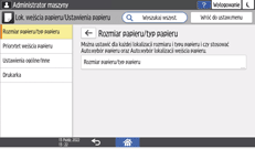 ilustracja ekranu panela operacyjnego