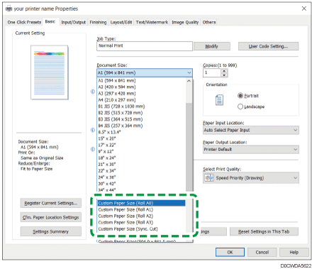 Иллюстрация окна драйвера