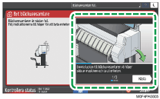 Bild på användarpanelens skärm