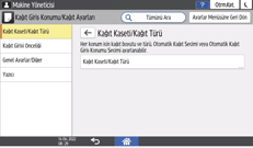İşletim paneli ekran görseli