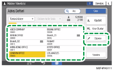 İşletim paneli ekran görseli