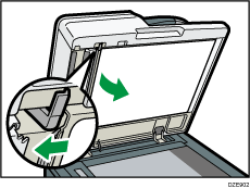 Illustration de l'ADF à numérisation recto verso en une seule passe