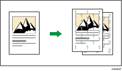 Illustrazione della numerazione di sfondo