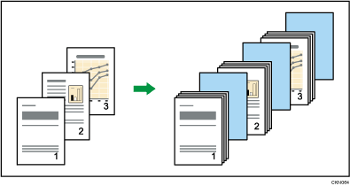 Illustrazione Foglio divisore